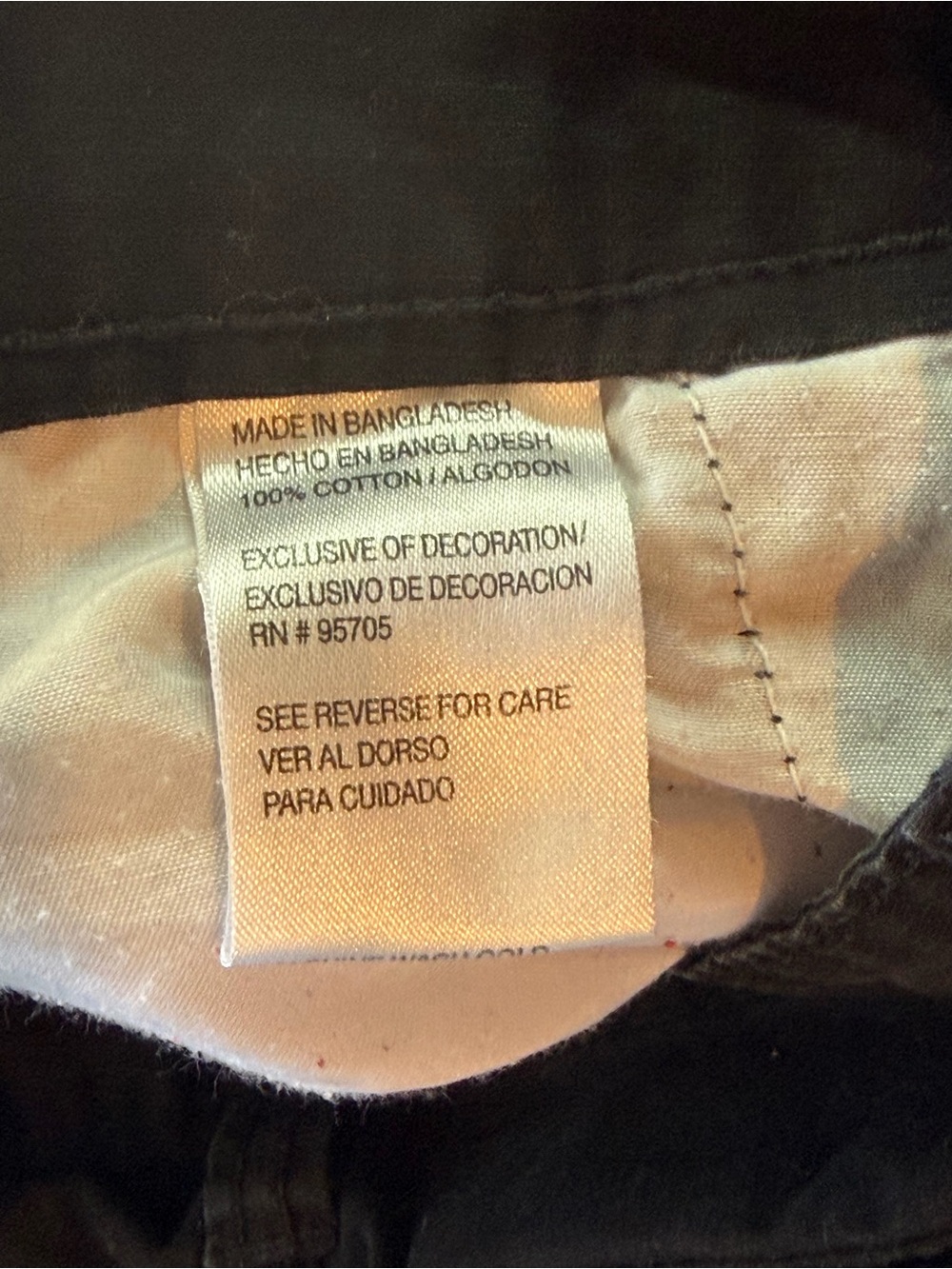 plugg black cargo mens shorts 34 - Picture 4 of 6